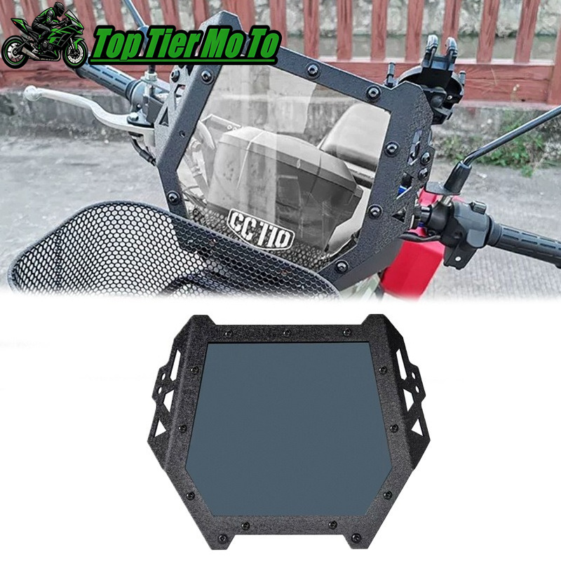 Crossfit Accessories - 透明防爆PC製フロントウィンドシールド – レトロアクセサリー ホンダ クロスカブ 110