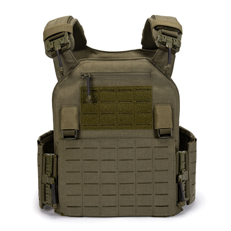 Crossfit Vest - 1000Dナイロンタクティカルベスト レンジャーグリーン 25x30cmプレートキャリア モールシステム アウトドアハンティングギア タクティカルベスト