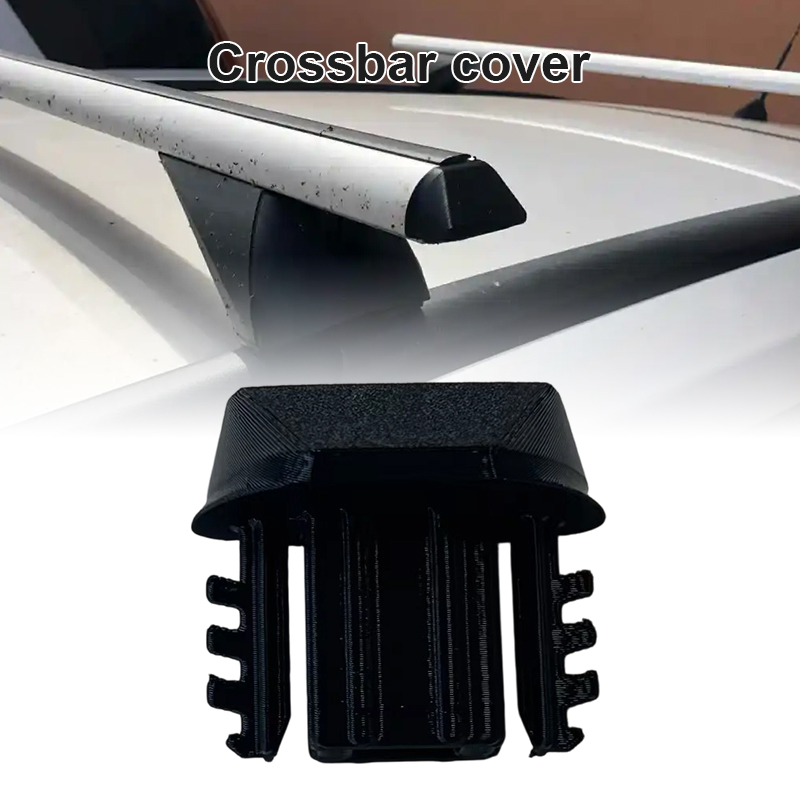 フォードフォーカス用ブラックルーフクロスバーカバーキャップ1 - Crossfit Accessories のレビューと価格