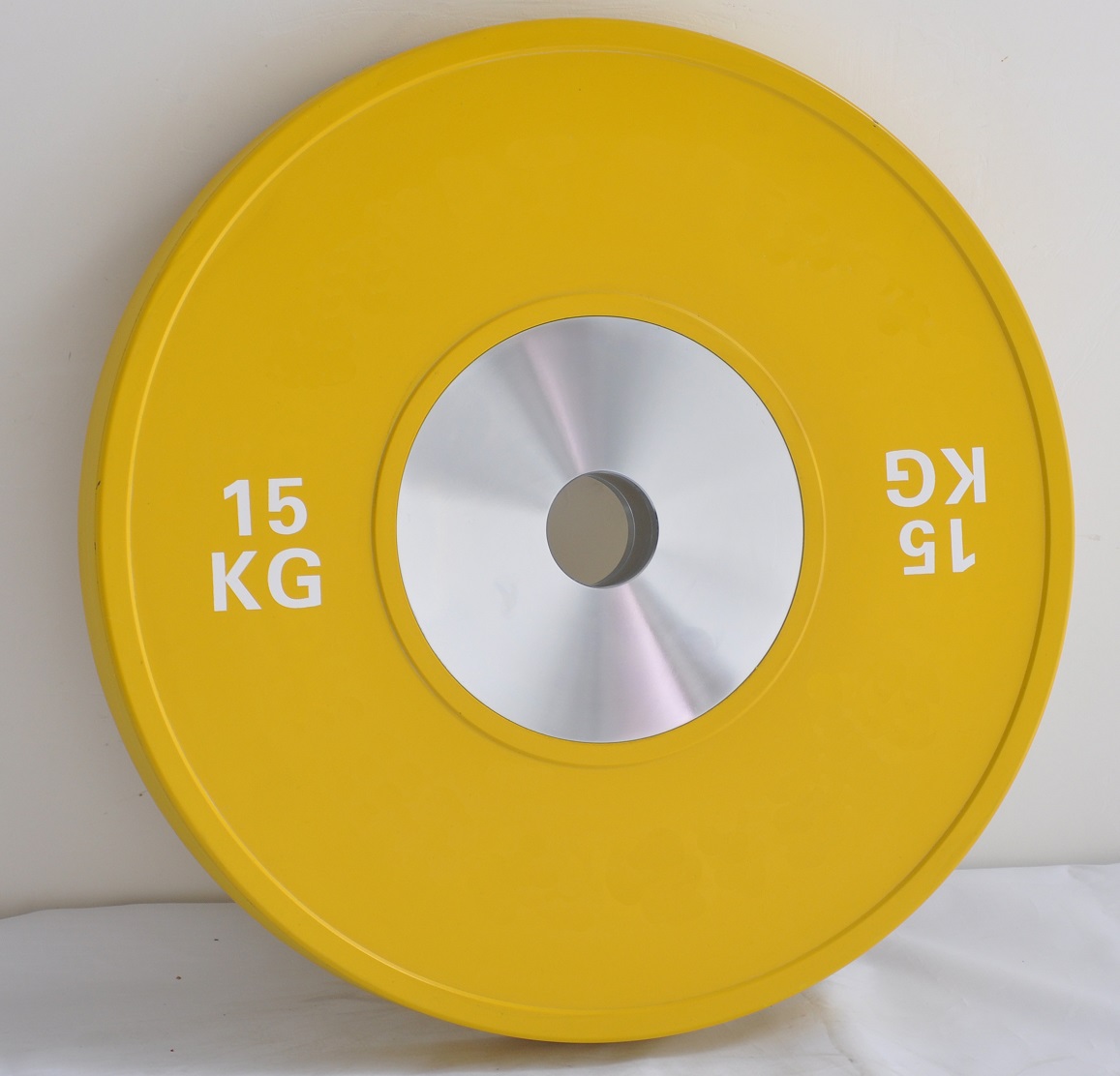カスタムフィットネスジムラバーバンパープレート鋳鉄製10kg - Bumper Plate 10Kg のレビューと価格